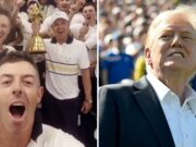 “هل تشاهد ، دونالد ترامب؟”: يستجيب الرئيس الأمريكي لفريق رايدر كأس رايدر في أوروبا | أخبار المملكة المتحدة