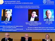 الكندي بيتر هويت من بين 3 فائزين بجائزة نوبل في الاقتصاد