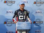 فاز ويليام بايرون بالمركز الأول في سباق الإقصاء لكأس ناسكار في مارتينسفيل