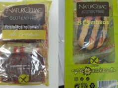 تقوم AESAN بتوسيع نطاق سحب منتجات NaturCeliac بسبب المخاطر التي يتعرض لها الأشخاص الذين يعانون من حساسية تجاه الحليب